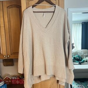 Free People Orion A Line Tunic Sweater
